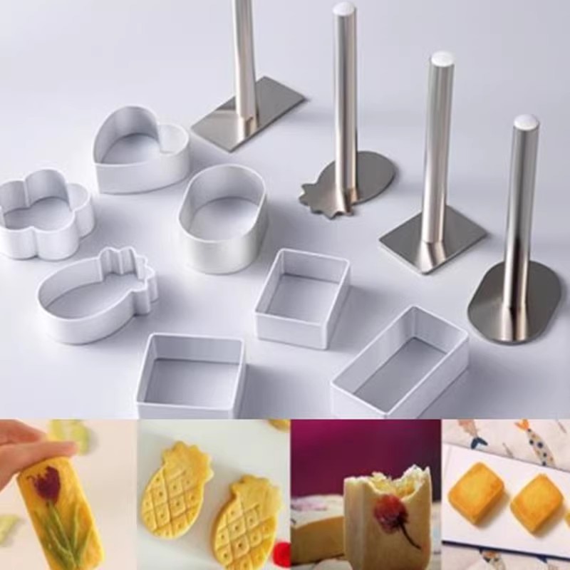 凤梨酥烘焙工具 铝合金饼干模具 DIY卡通立体曲奇模 慕斯蛋糕模具|undefined