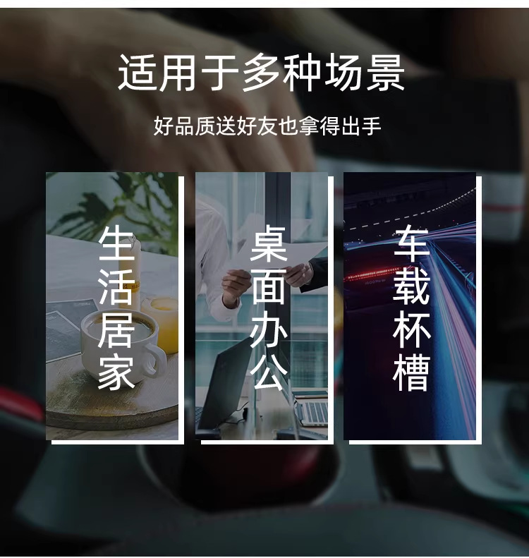 Car Soap Holder, Car Cup Holder Fragrance Diffuser, Car Aluminum Alloy Soap Container, Empty Car Soap Box