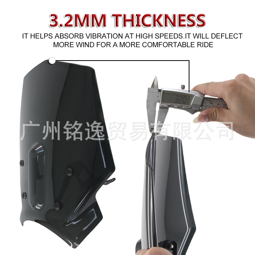 Used for Honda Cb125/250/300R 18-21 Motorcycle Front Windshield Wind Deflector
