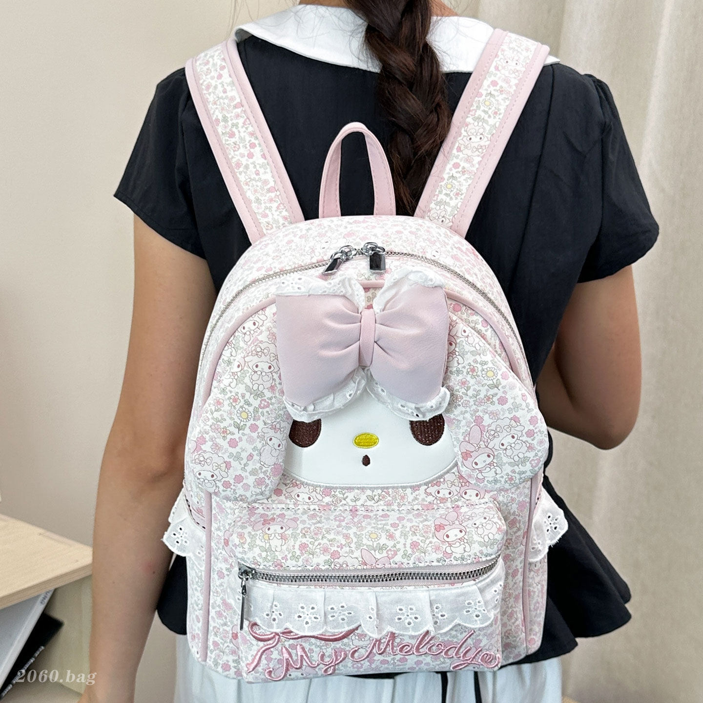 Mochila de estilo de dibujos animados nicho mochila de viaje universal mochila diaria 2026 gran capacidad nueva mujer linda