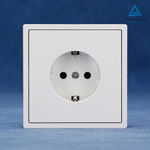 跨境ce欧标schuko socket欧规wall switch墙壁开关PC插座16A 250V