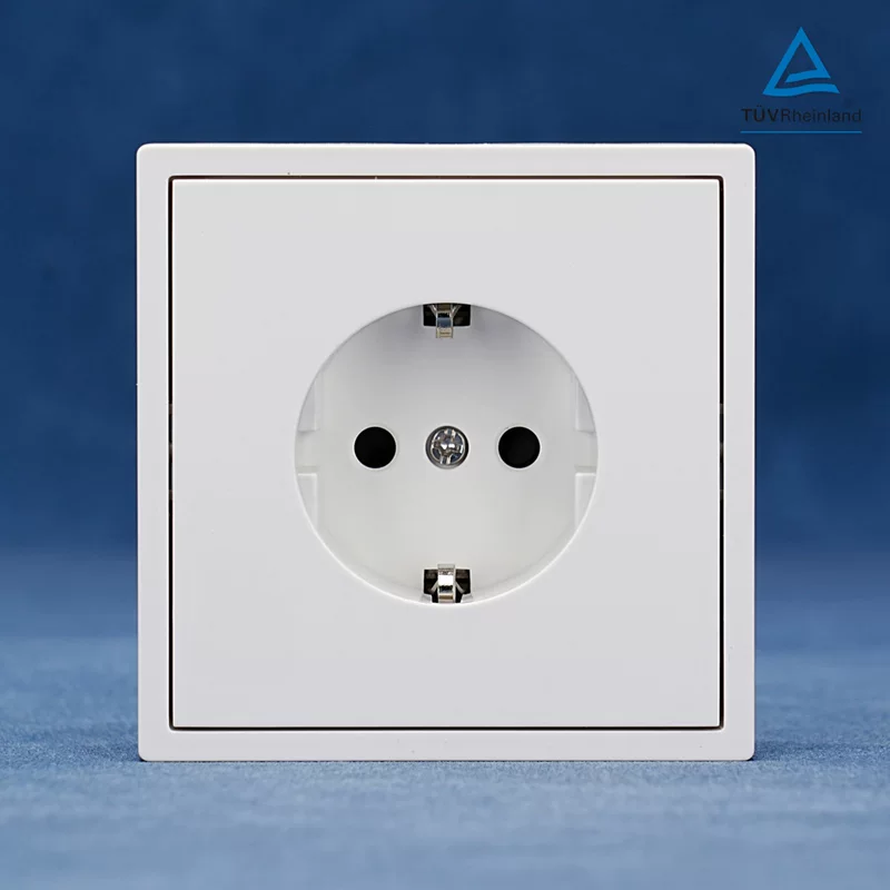Европейская розетка Schuko CE, настенная розетка PC 16A 250V по европейскому стандарту
