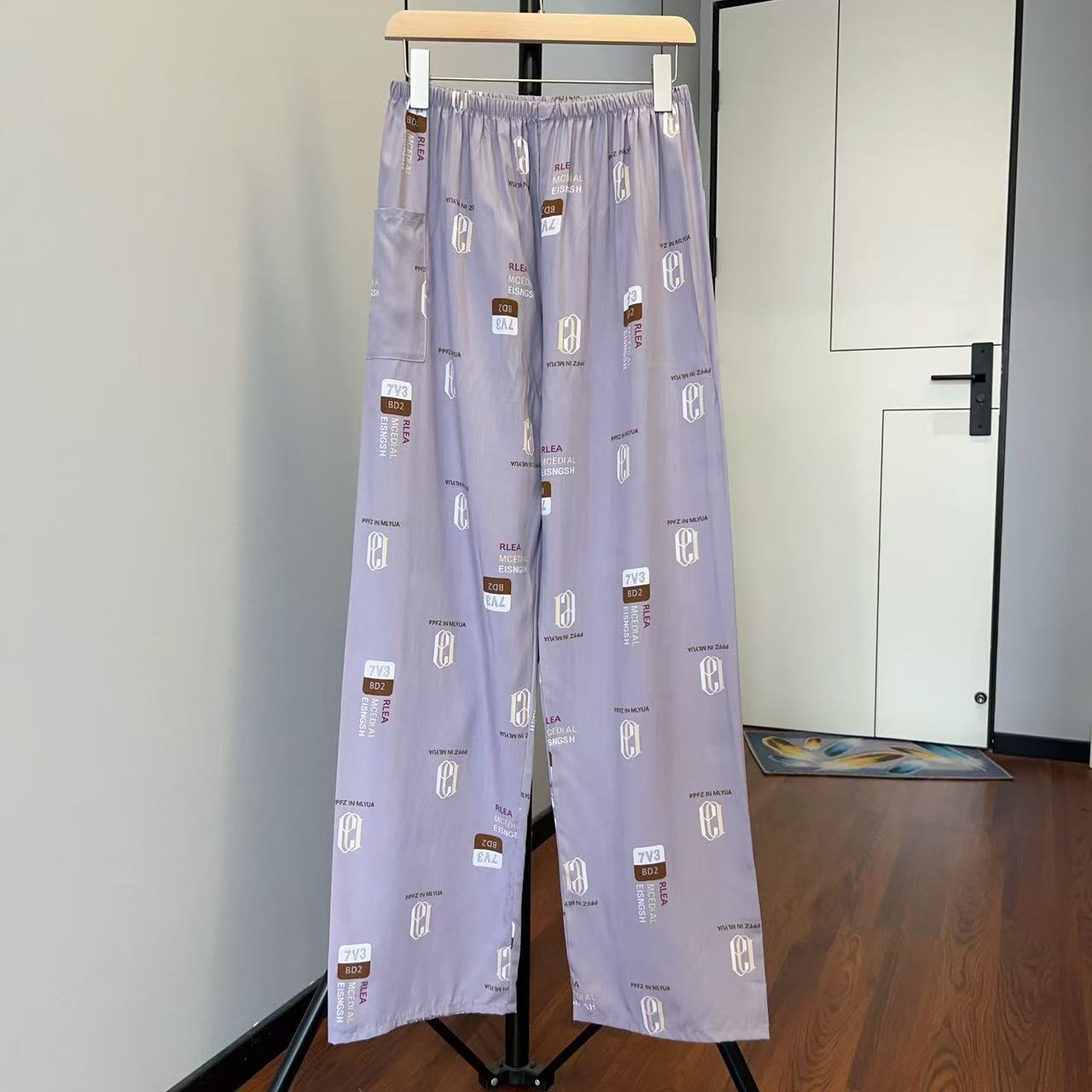 남성용 바지 스타일 27 블루 그레이