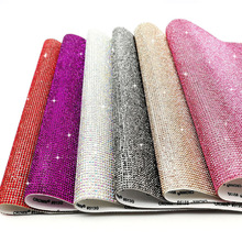 厂家批发玻璃水钻贴背胶烫钻自粘贴汽车装饰钻片diy饰品配件贴钻