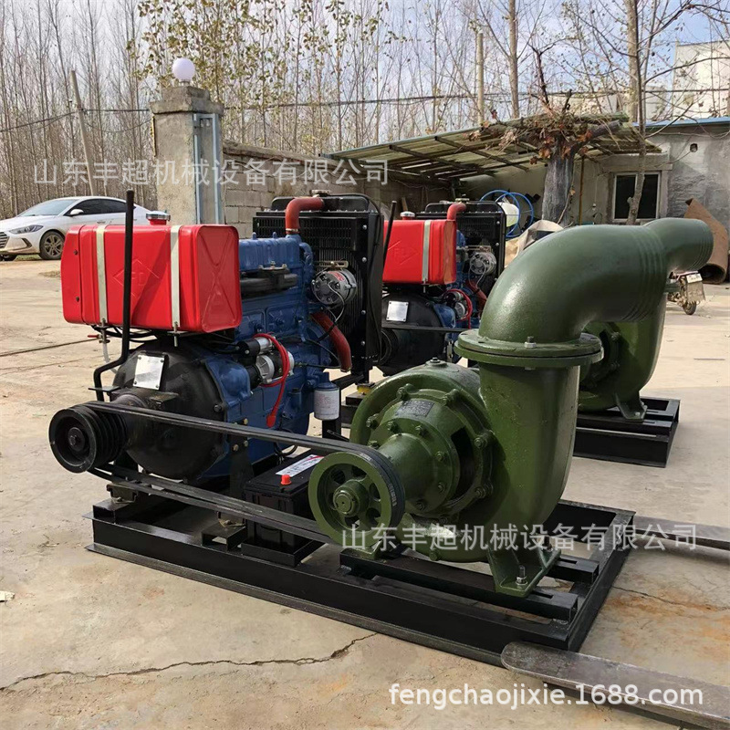 农用浇地自吸泵4-12寸灌溉抽水机上水快高效自吸式农村农田抽水泵