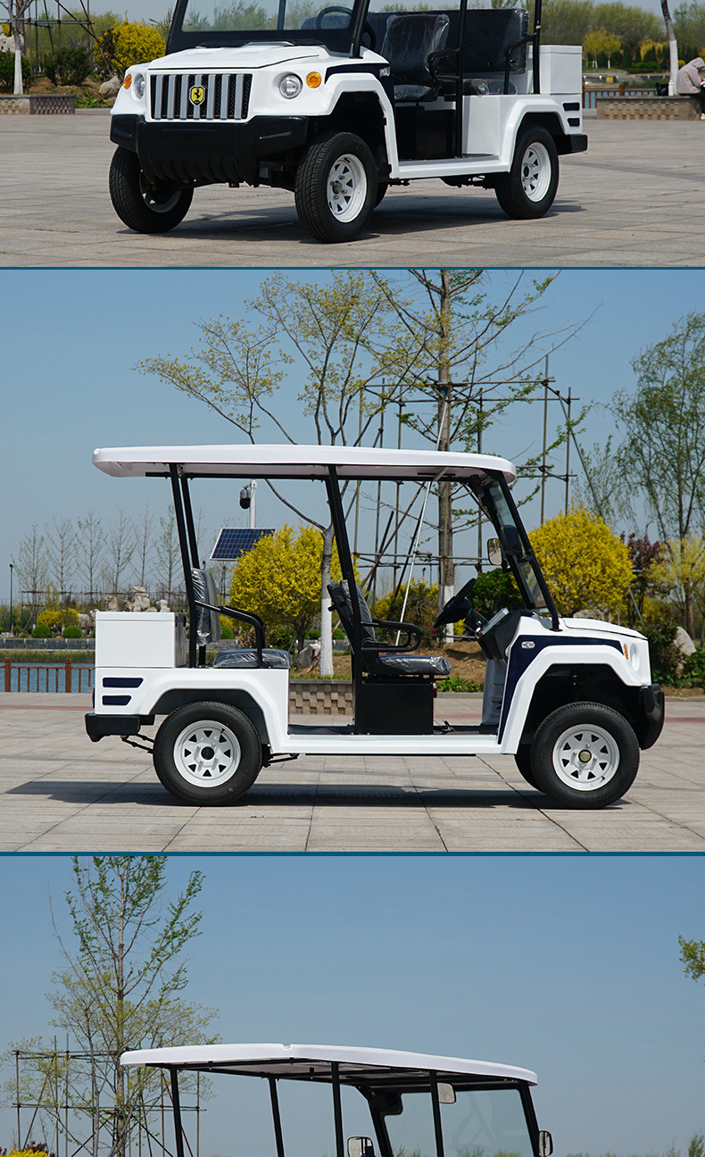 4/6/8-Seat Electric Patrol Car Security Vehicle