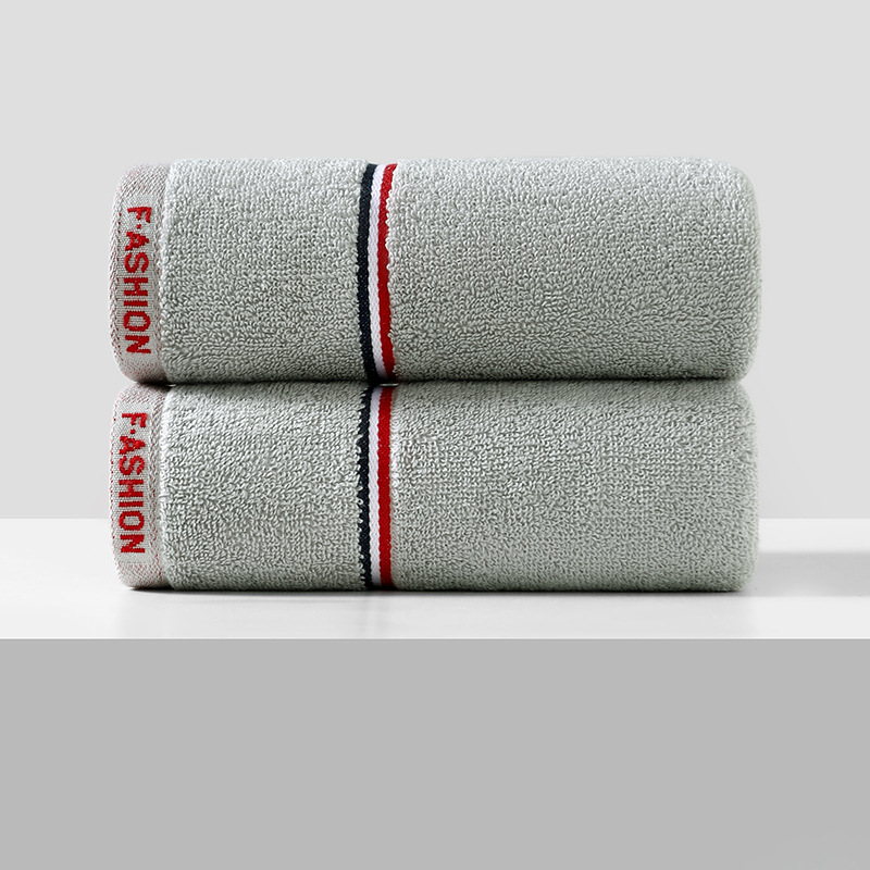 Toallas de algodón puro, tipo A, al por mayor, gruesas, suaves, absorbentes, de poliéster y algodón, toallas faciales para adultos, de secado rápido, para lavarse la cara.