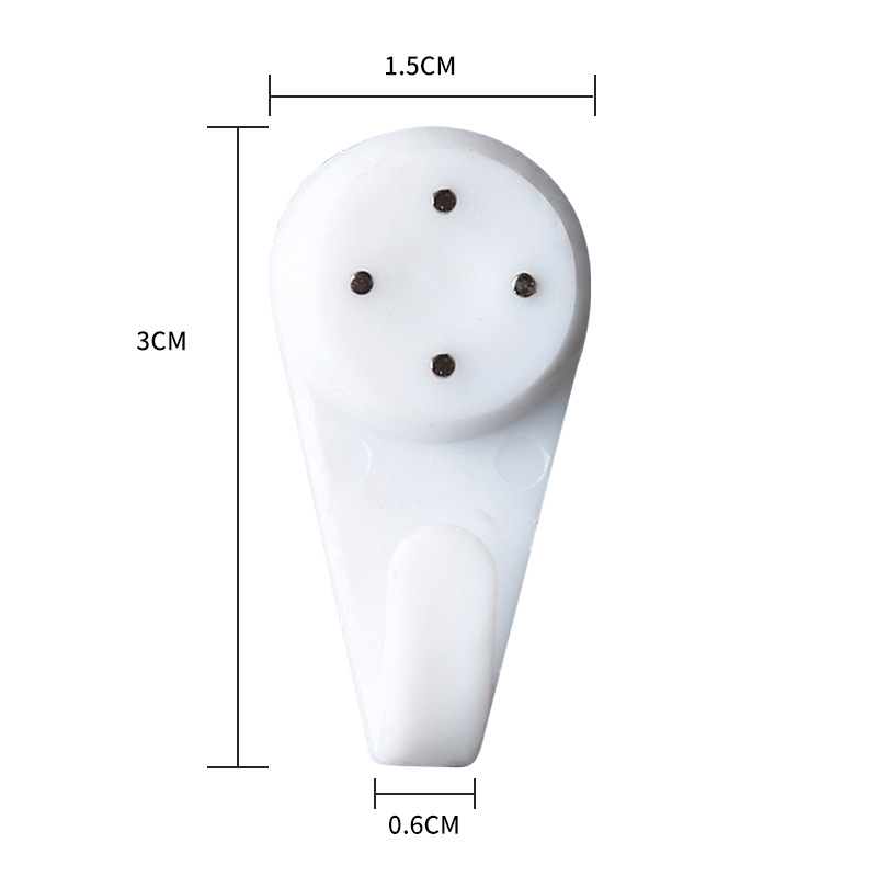 加工定制塑料相框无痕钉中号款挂画置物架墙钉墙壁装饰无痕挂钩