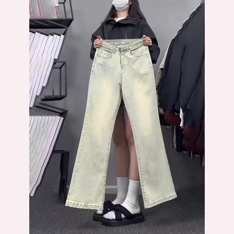 Estilo de Hong Kong hombres de moda verano nuevo estilo 2024 personalidad moda jeans hip-hop ins moda calle alta tendencia pantalones guapos