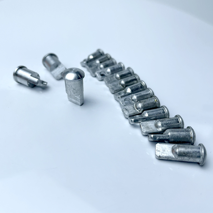 帐篷配件非标冷镦件加工 铝合金扣头堵头凸头Φ8.5 Φ9.5