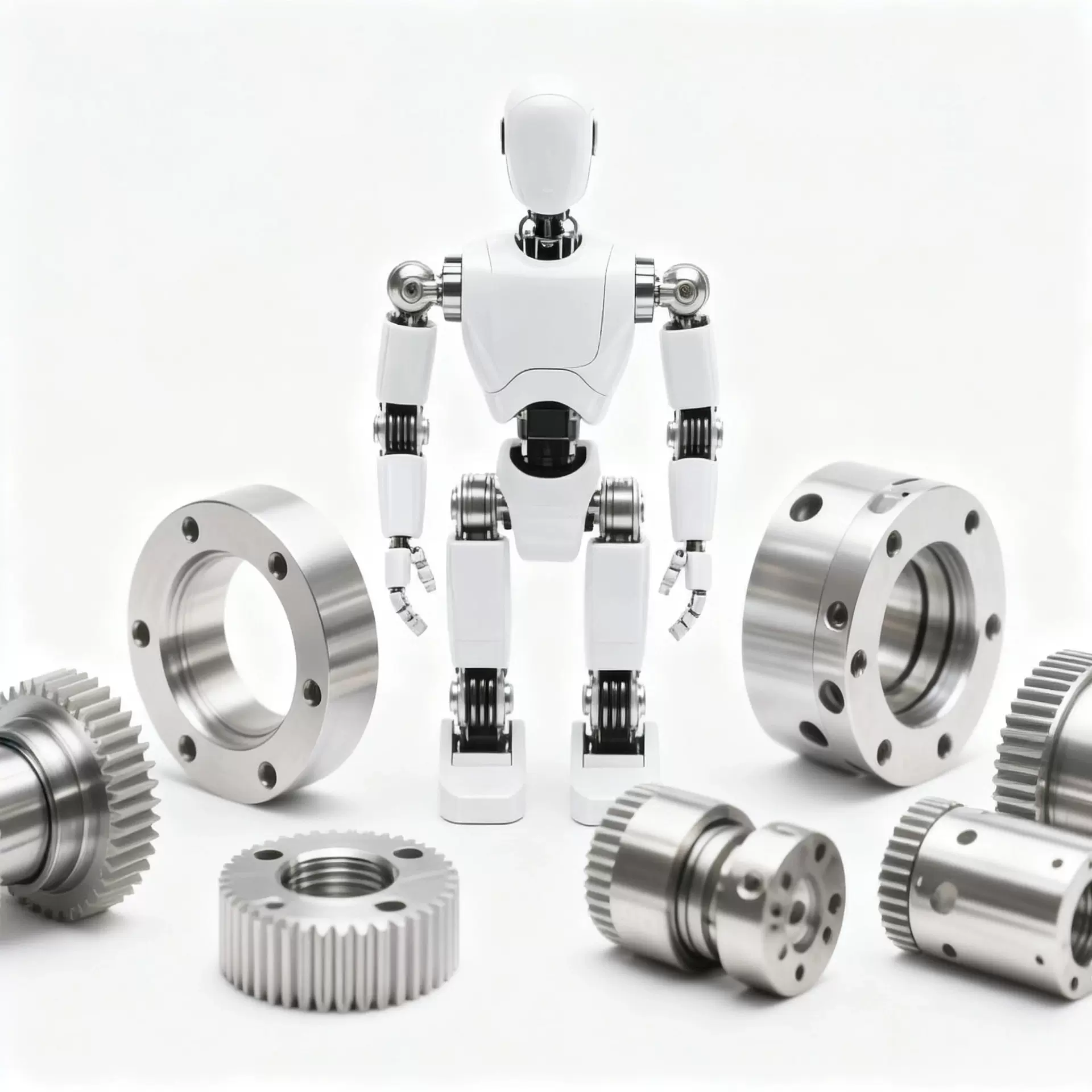 厂家定制304不锈钢零件加工轴 CNC加工中心机器人五金非标配件