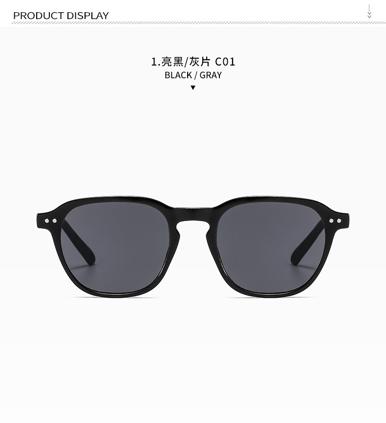 40g Weight UV400 Protection Lens Material Outdoor, Travel, Party, Fishing Occasion Women'S, Men'S, Unisex Gender Fashion Style Grey, White, Transparent, Yellow, Black Color Fashion UV400 Protection Women's Sunglasses 3