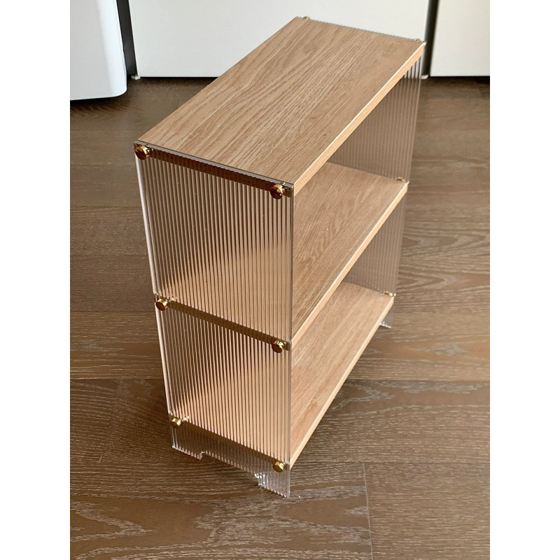 Estante de almacenamiento Estante de ordenamiento Estante de bar Estante de tazas multicapa Estante de almacenamiento de mesa Estante de tazas acrílico