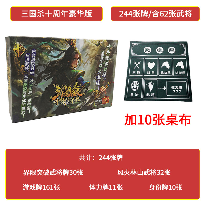 [10주년 디럭스 에디션] 사진 244장 + 식탁보 10장