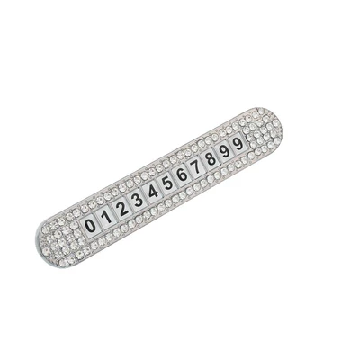 metal diamond temporary parking plate | Nömrəli dayanma kartı