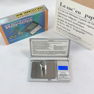 Cross-Border Hot Selling Convenient Precision Electronic Scale Mini Pocket Scale Gold Jewelry Weighing Scale Gram Scale