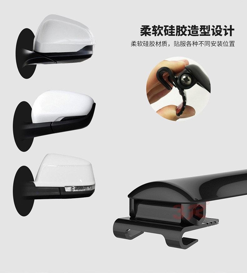 Car front and rear wheel blind spot mirror front small round mirror 360 degree right front wheel mirror multifunctional rear mirror blind spot