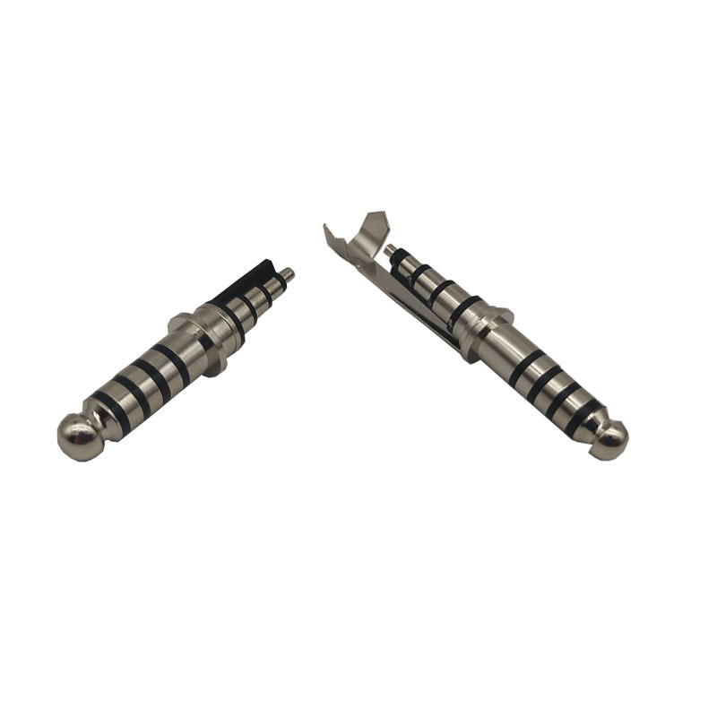 U-385 7.1 5极插头，7.1五极5节公插针，7.1 5极母座, U385 jack