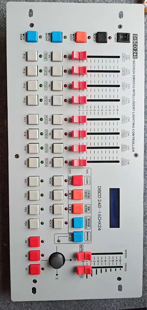 厂家直供240dmx控台dmx512摇头帕灯调光控制台舞台灯光控台