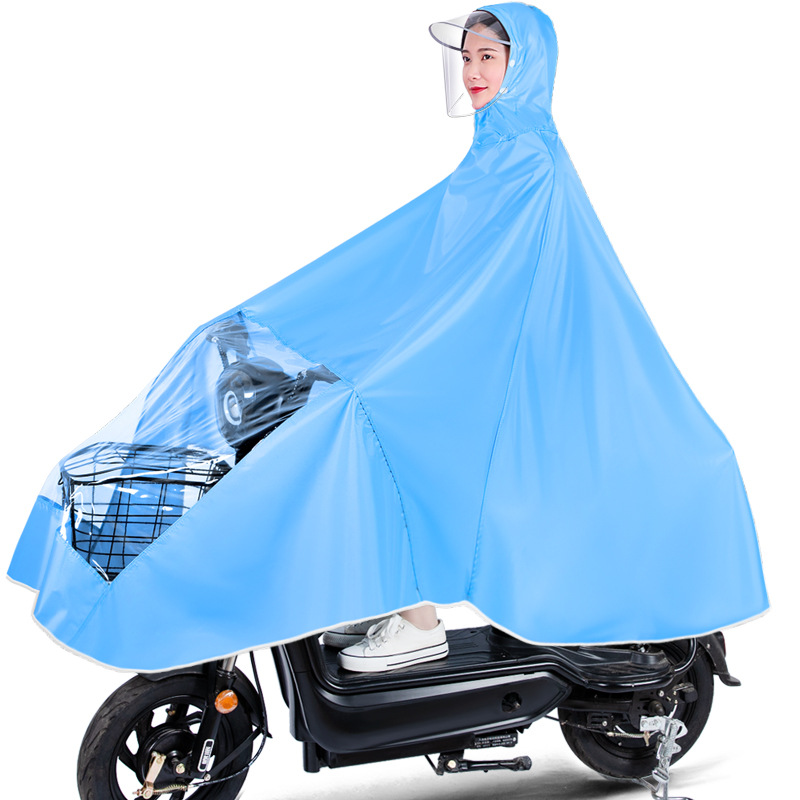 Impermeable para vehículos eléctricos, poncho largo para patinetes eléctricos, resistente y grueso, unisex, nuevo modelo 2025.