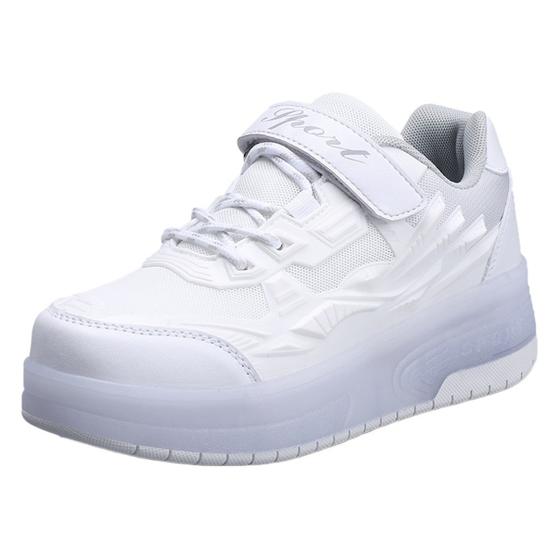 Zapatos para caminar para niños zapatos de patinaje de doble rueda de verano ruedas invisibles recargables zapatos de patinaje para adultos Fuente de ventas directas de fábrica