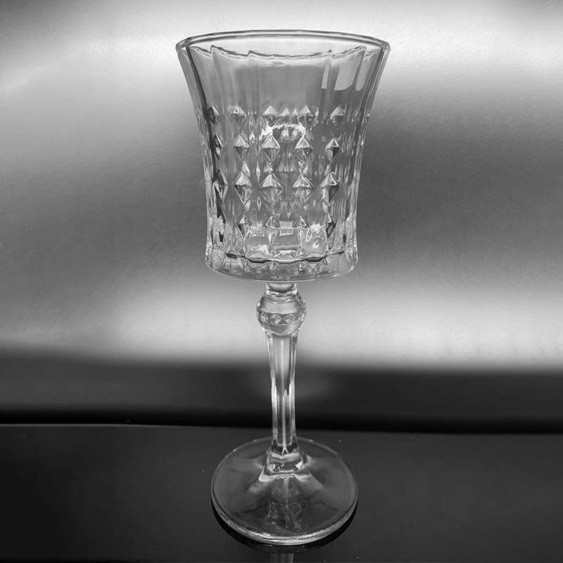 Tazas de cristal retro en relieve de piedra tazas de whisky caliente tazas de cerveza tazas de vino tazas de champán