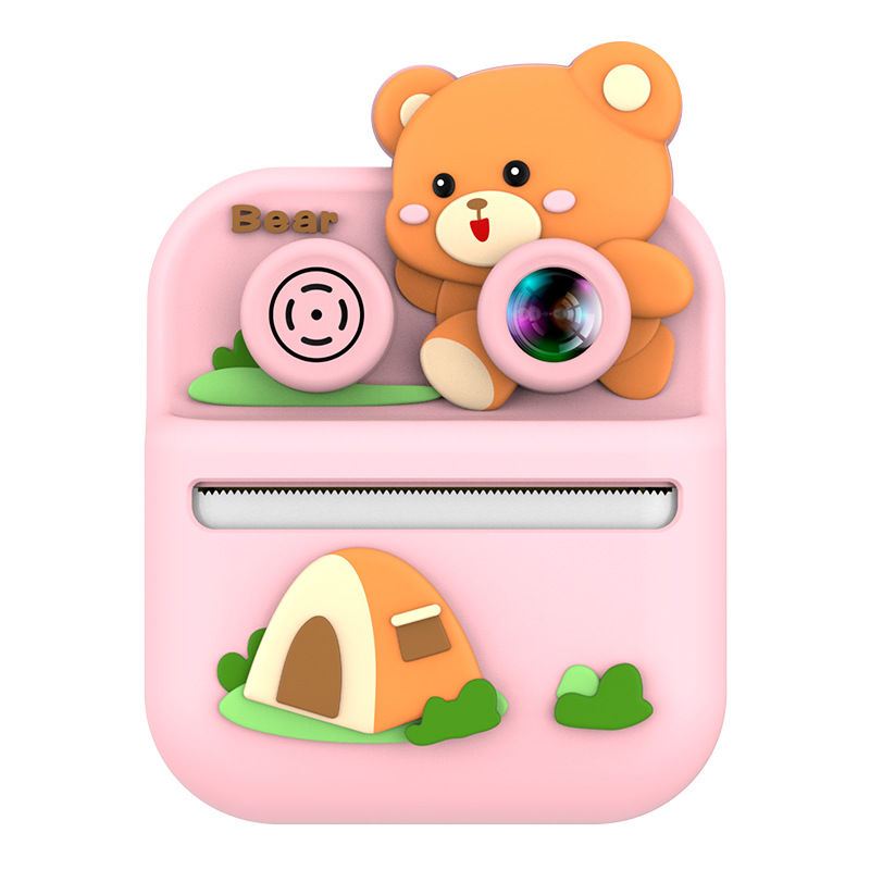 Comercio exterior cámara infantil fotocamera de impresión de dibujos animados lindos HD fotocamera antes y después de la foto personalizada
