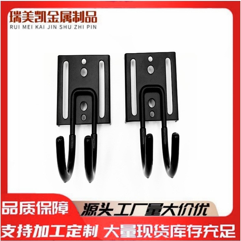 亚马逊热销黑色自行车收纳重型挂钩车库仓库整理收纳加厚挂钩