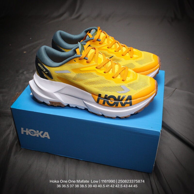 25 New Models of Hoka Mafate X Men's and Women's Outdoor Cross-Country Sports Shoes, Breathable Cushioning Running Shoes