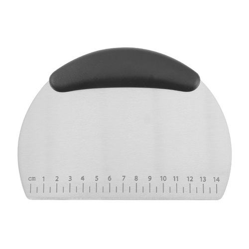 Stainless steel flour cutting dough nougat cutter butter scraper cutter cake baking scraper