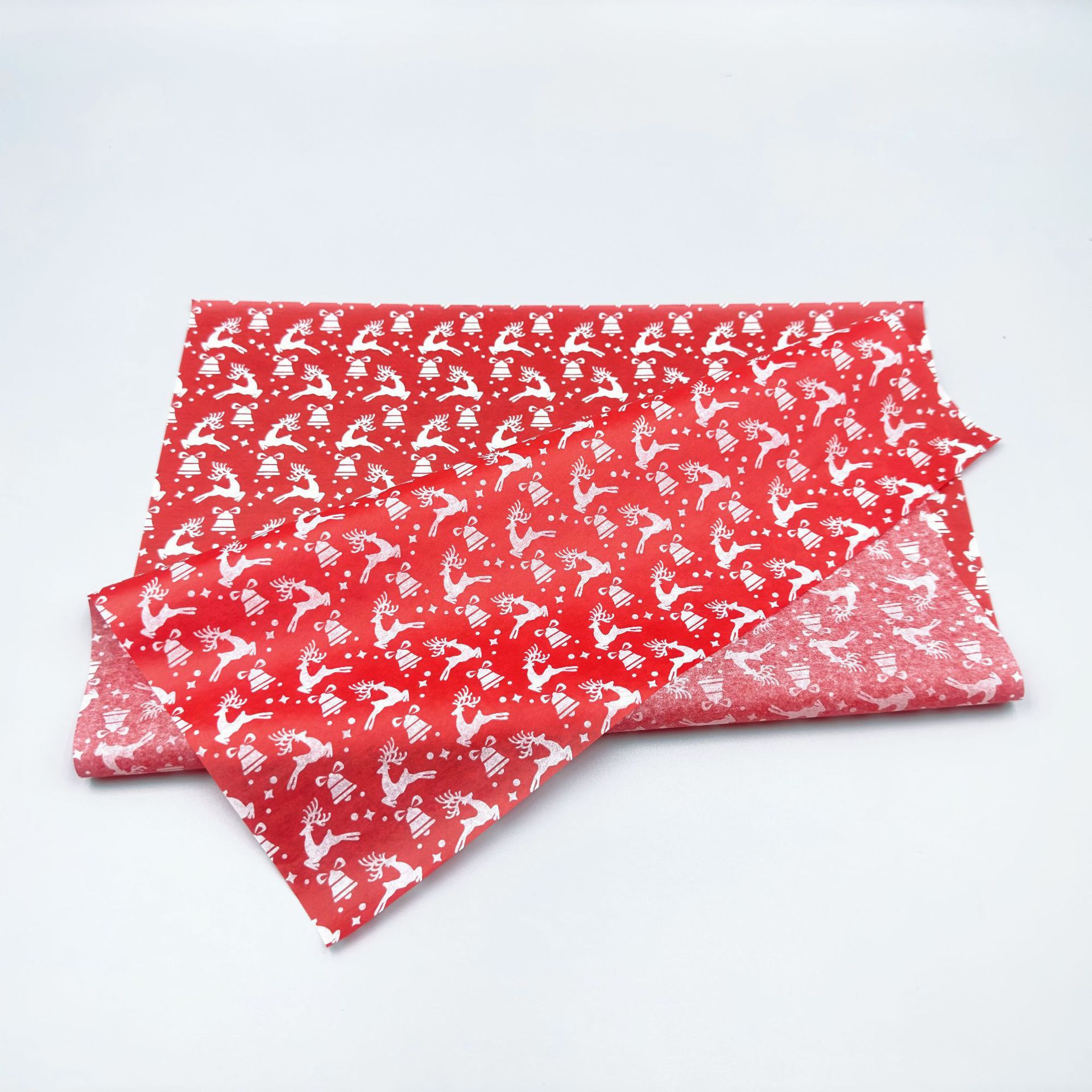 Papel de embalaje de manzana de Navidad de Nochebuena, dulces de Navidad, Papel de Sydney Papá Noel, Papel de embalaje de caja de regalo de alce