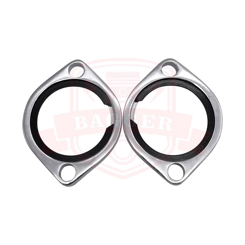 Harley Exhaust Interface Clamp Head Section Interface Gasket 883 Soft Tail Fat Boy Heirator Gliding Exhaust Seal