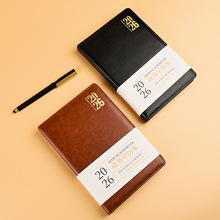 2026年历日程本A5复古每日计划表大号商务办公笔记本子A4时间管理