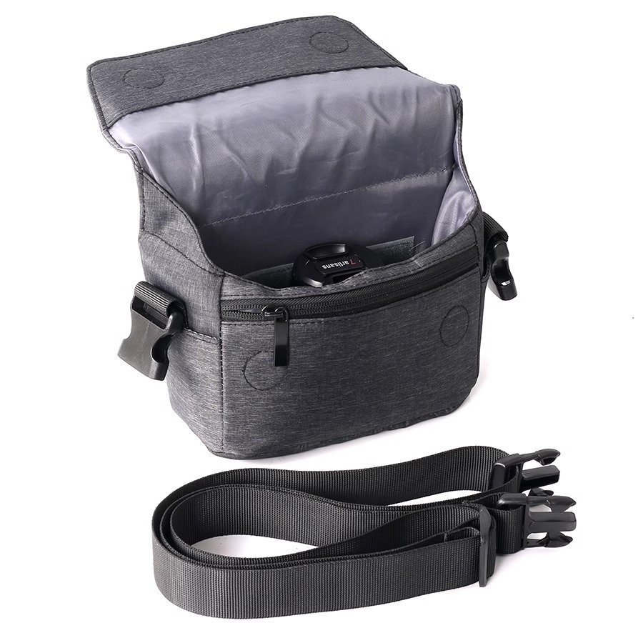 The BBK-M15S mirrorless camera bag is a portable camera bag suitable for Canon, Sony, and Fujifilm mirrorless cameras.