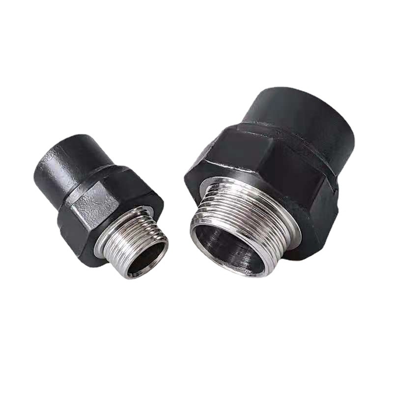 PE热熔承插外丝直接 变径外螺纹热熔直接 hdpe外牙直接外螺纹直接