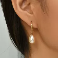 Серьги из жемчуга, стиль легкой роскоши, стиль высокого качества, оптовая продажа