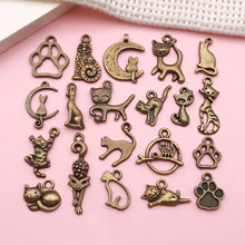 ��20��������ͭɫС��׹ �ɰ�è����涯��è�Ҽ�èצdiy��Ʒ���