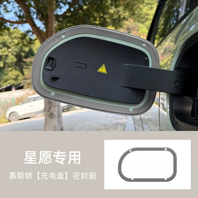 Ring Sealing Strip Rainproof Protective – Other Automotive Interior Supplies - star-wish-charging-cover-sealing-ring-mousse-silver
