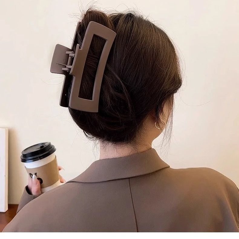女性用ヘアピン、高級感のある韓国東大門と同じスタイルのヘアピン、後頭部のシャーククリップ、女性用ヘアアクセサリー|undefined