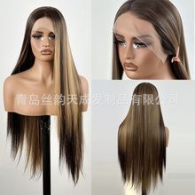 ���ɫ�ٰlŮȫ�^�����hǰ�~�ٽz�ٰl13*4lace front wigs