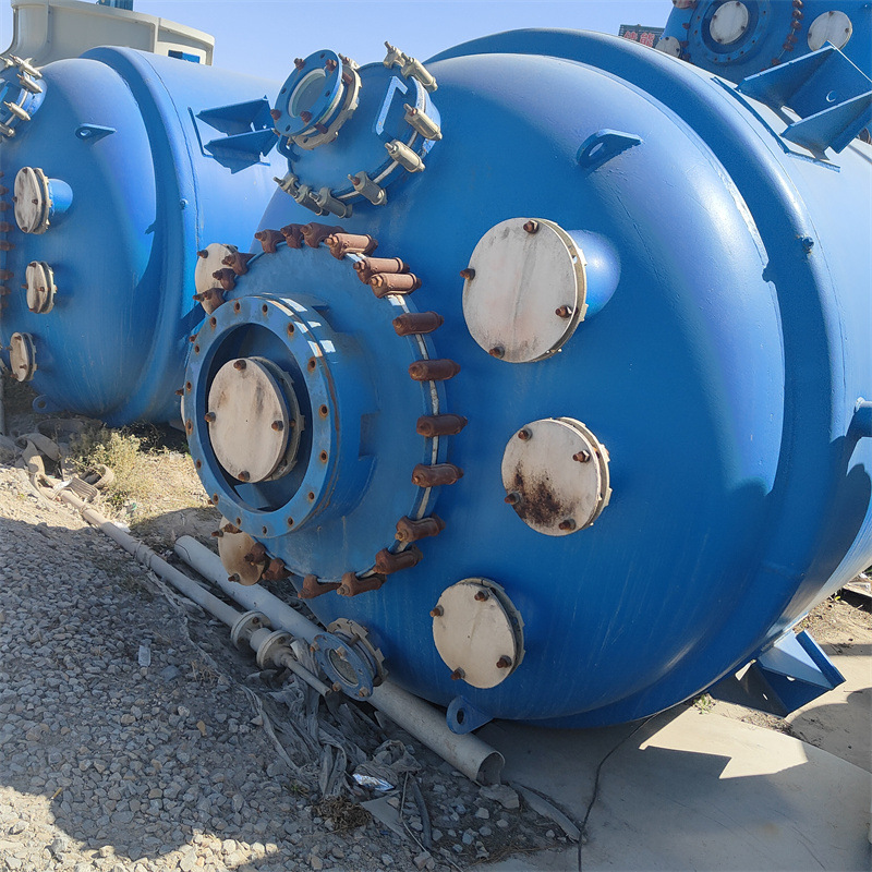 二手大型搪瓷反应釜 工业化工反应设备 1-5吨