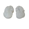 Pendant white jade suitable for men and women, wholesale