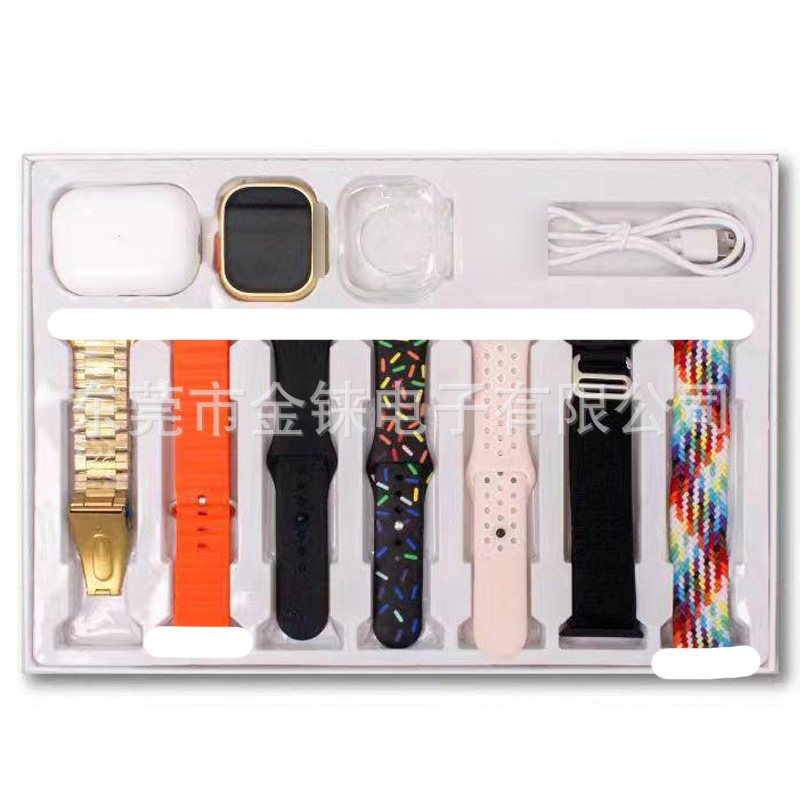 Ztfit app high-end version 7in1 watch strap + steel strap