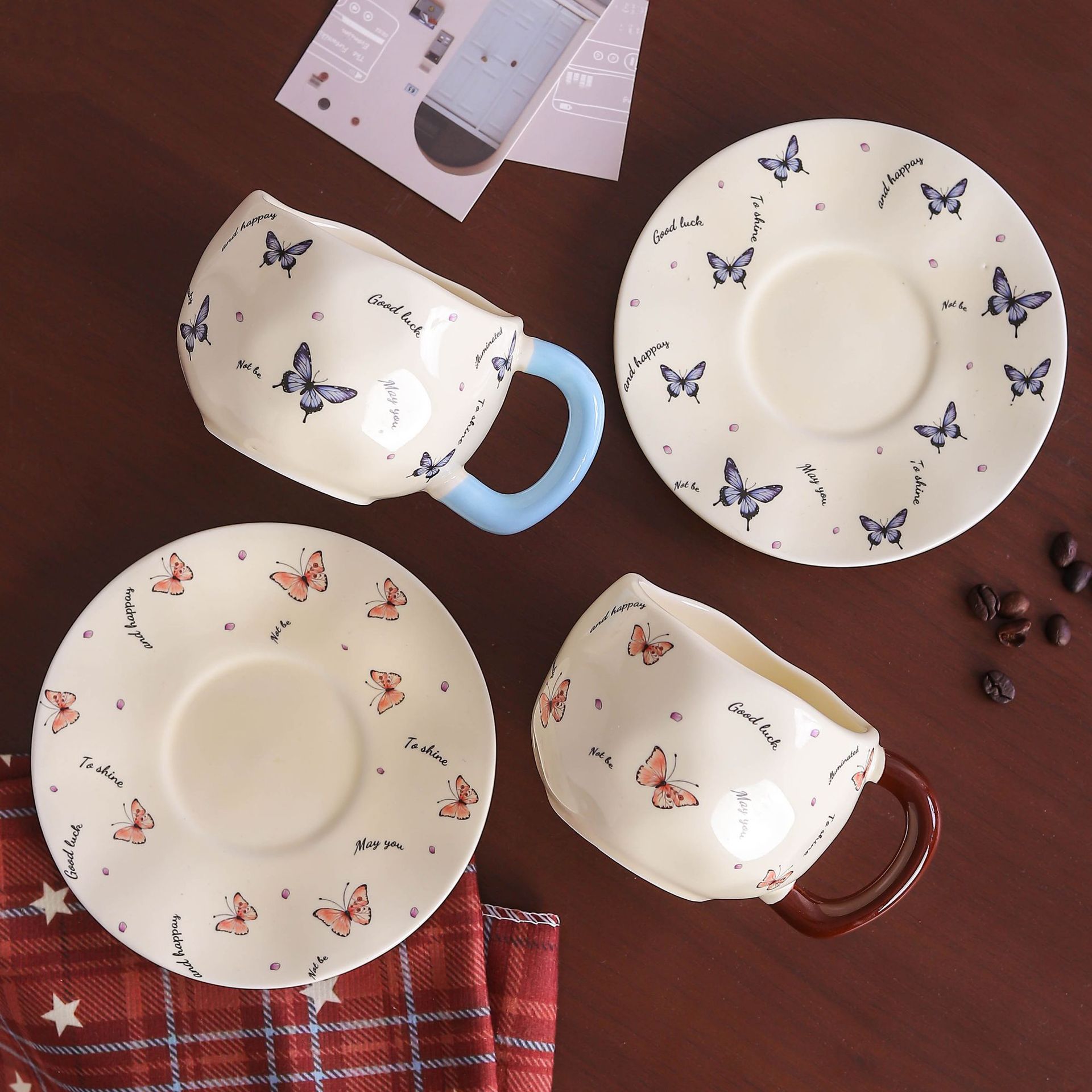 Luxury Ceramic Mug With Aesthetic Design For Afternoon Tea_voghion.com