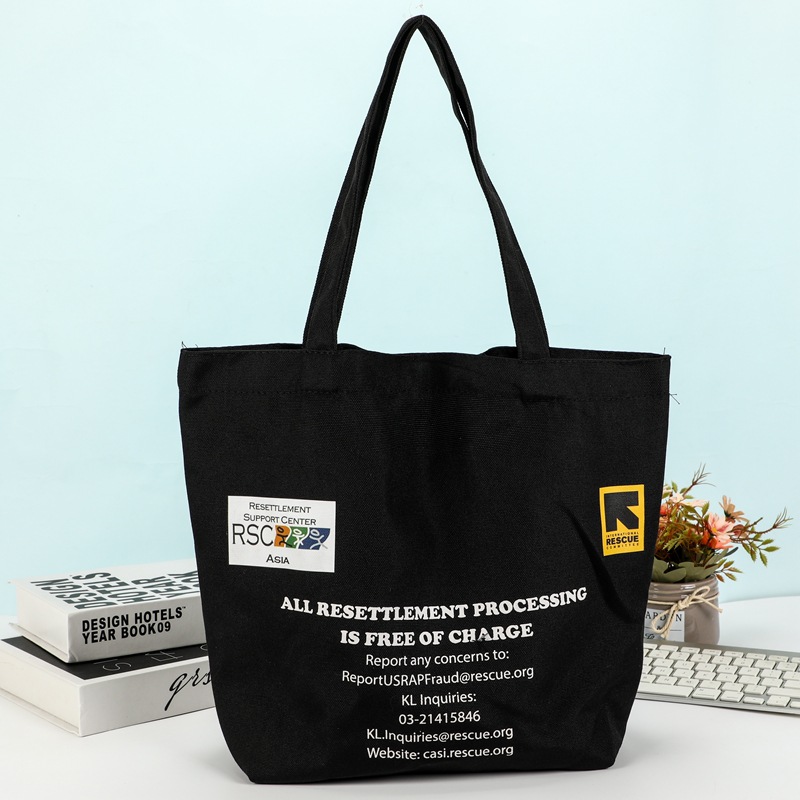 帆布袋宣传广告袋印图购物棉布袋可印logo印字手提布袋