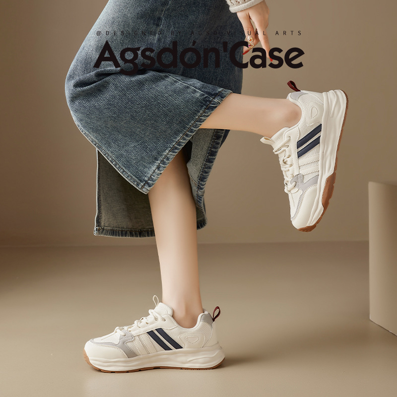 Zapatos Gump para mujeres 2026 nuevos zapatos deportivos de primavera pequeños zapatos blancos con zapatos de entrenamiento de lana