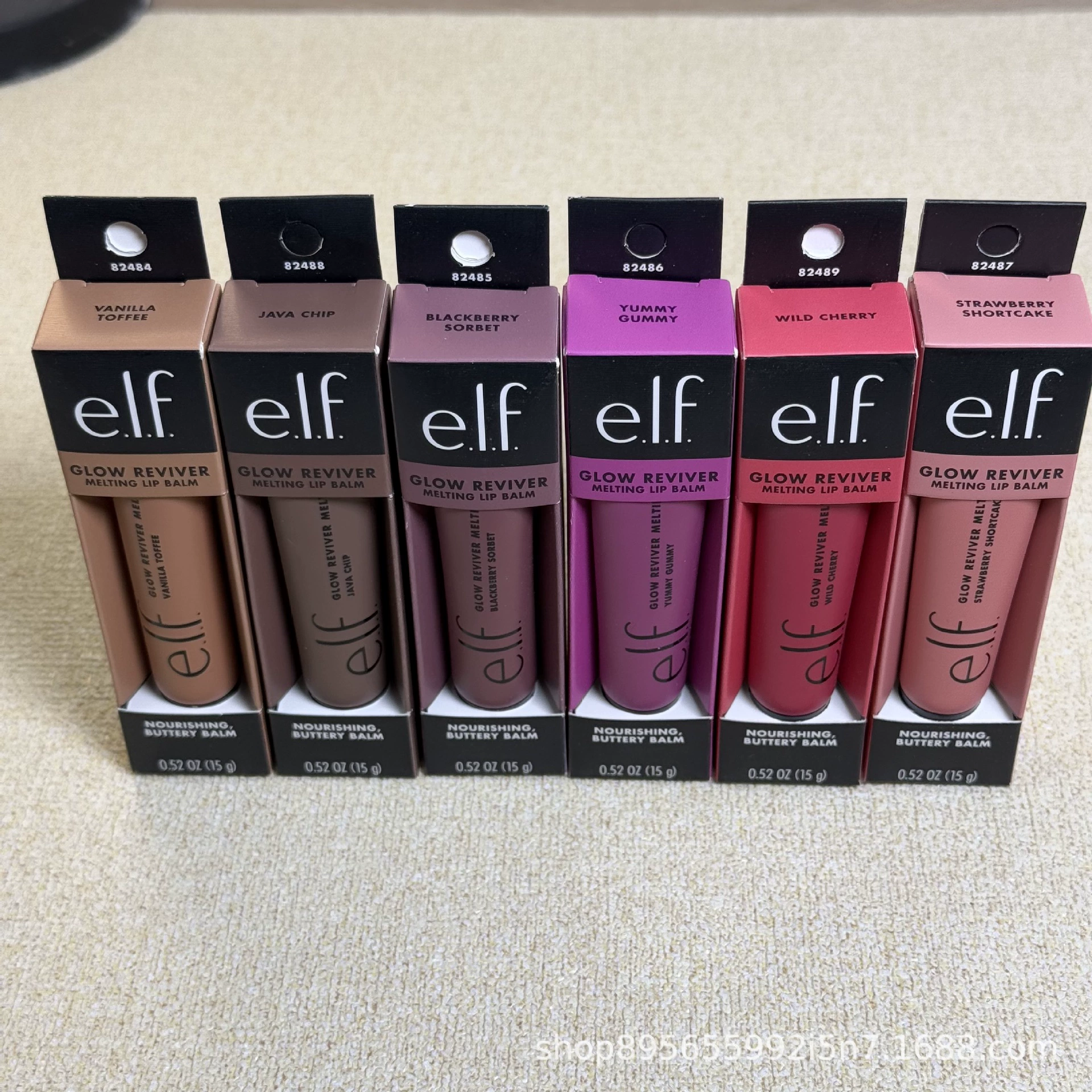 Elf новый продукт Glow Reviver тающая помада для губ с цветом, ароматизированная увлажняющая блеск для губ