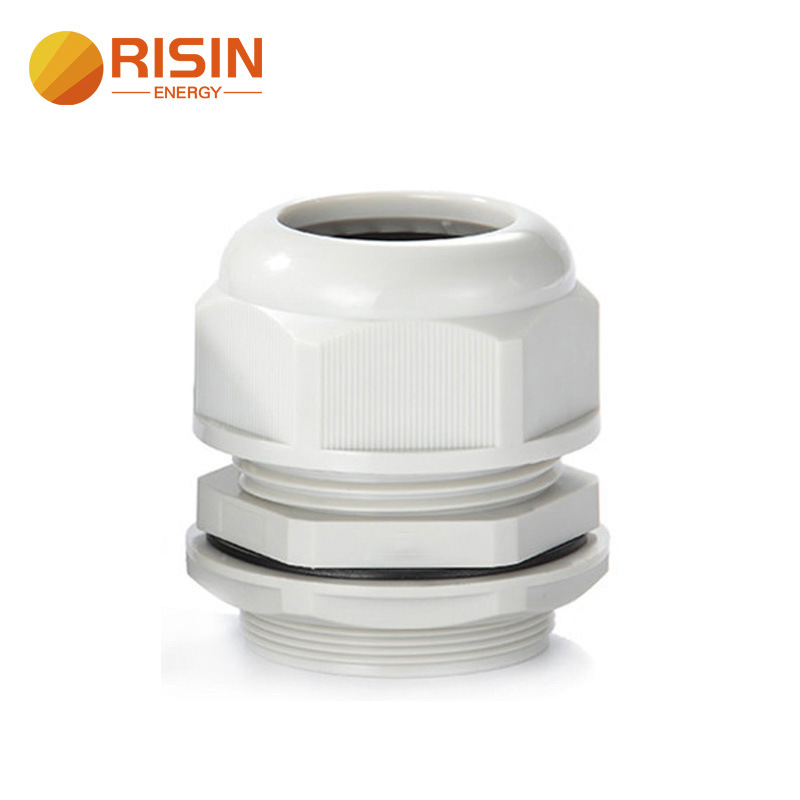 型号齐全黑色白色防尘 PG电缆格兰尺寸塑料防水电缆连接器