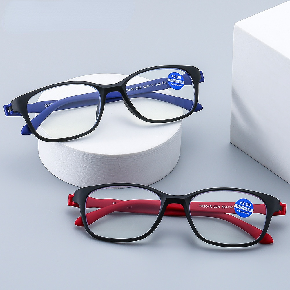 Anti-Luz Azul gafas de presbicia TR90 inteligente HD teléfono móvil de lectura presbicia ultra-ligero Taizhou Duqiao gafas de presbicia