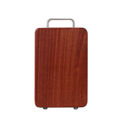 Wooden Udum tree cutting board, Sapi wood chopping board, kitchen block with handle, solid wood rolling pin, factory direct sale one piece